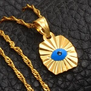 Evil eye necklace